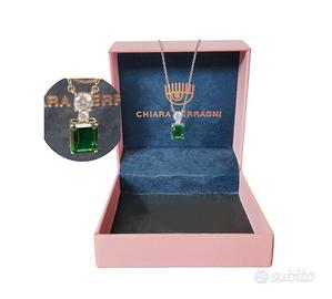Collana Chiara Ferragni Emerald placcata argento