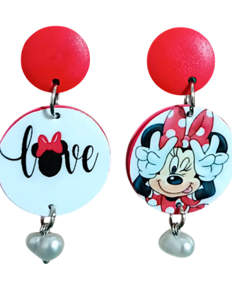 Orecchini in Carta Minnie ❤️