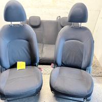 Tappezzeria Completa Nissan Micra K13 Tessuto Nero