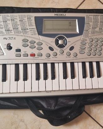 Tastiera pianola Medeli MC37A, funzionante