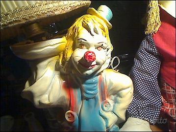 Clown lampada Italia Anni '60