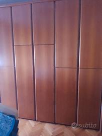 camera matrimoniale firmata  in legno completa 