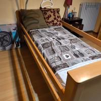 Letto con sponde per anziani