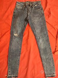 Jeans Uomo Bershka Denim Super Skinny Fit EUR 36