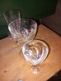 Bicchieri di cristallo