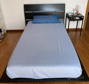 Letto originale Tadao di Flou wengè 1 piazza