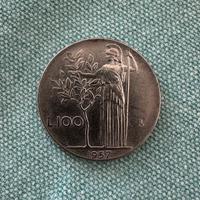 moneta rara 100 lire