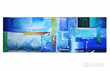 Quadro Moderno Astratto "Abissi di Luce"
