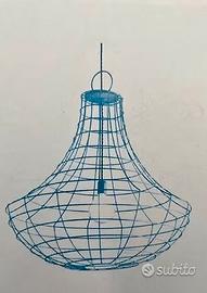 Lampadario a Sospensione Masiero Nido Azzurro