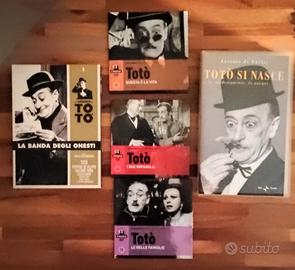 4 DVD di Totò + 2 VHS di Totò 