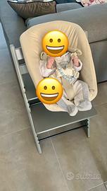 Seggiolone tripp trapp con accessori