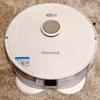 Robot aspirapolvere  lavapavimenti con mop rotanti