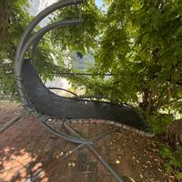 Dondolo per il giardino in ferro