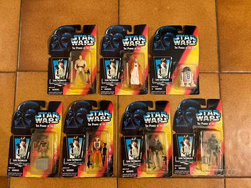 7 action figure collezione star wars