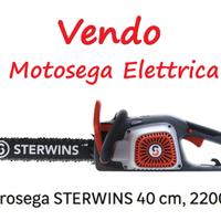 Motosega Elettrica Sterwins 40cm