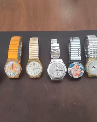 7 Orologi Vintage Swatch anni '90/00 + Haurex
