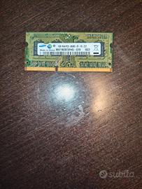 RAM Samsung 1GB DDR3 SO-DIMM