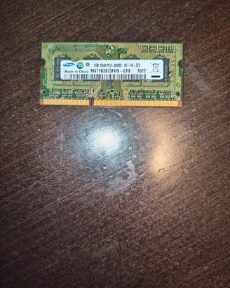 RAM Samsung 1GB DDR3 SO-DIMM