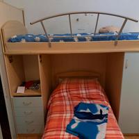 Cameretta con cabina armadio