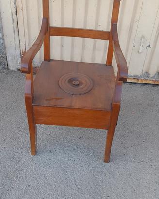Poltrona piemontese 800 in legno