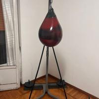 Struttura per sacco da boxe + sacco professionisti