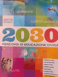 SCONTO!!! libro agenda 2030 Educazione civica