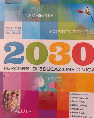 SCONTO!!! libro agenda 2030 Educazione civica