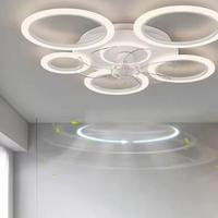 Lampadario con 5 anelli dimmerabile telecomando