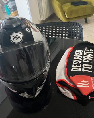 casco moto integrale BHR