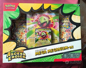 Pokemon Ascesa Eroica Collezione  Mega Meganium Ex
