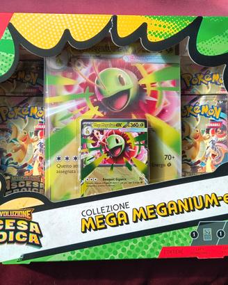 Pokemon Ascesa Eroica Collezione  Mega Meganium Ex