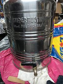 Tanica in acciaio inox 25 litri 