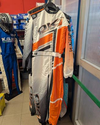 Nuova Tuta Go-Kart OMP KS-1 "OK1" (Taglia 46) 