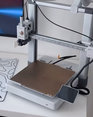 STAMPANTE 3D A1 combo Bambulab (No Ams)  MAI USATA