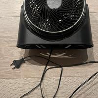 Ventilatore silenzioso a tre velocità.