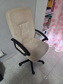 Sedia da ufficio/studio con ruote