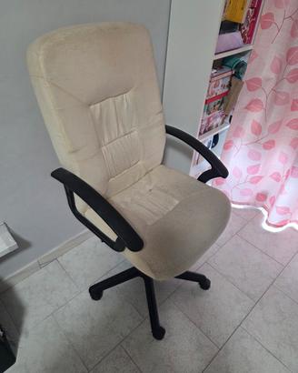 Sedia da ufficio/studio con ruote