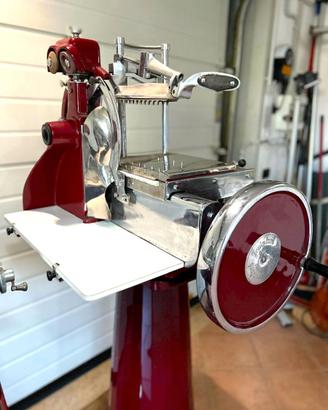 AFFETTATRICE VINTAGE A VOLANO ANNI 50