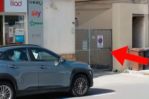 Box auto, zona questura