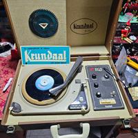 Giradischi fonovaligia krundaal blues