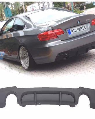DIFFUSORE BMW E92 E93 LOOK M PERFORMANCE NERO OPAC