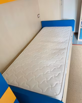 Lettino con materasso bambino 6-12 anni