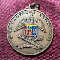 medaglia commemorativa in bronzo