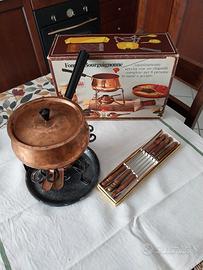 Servizio fondue bourguignonne  Lucifero anni 80