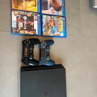 Ps4 slim con giochi