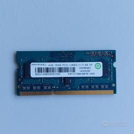 SODIMM 4GB DDR3 Ramaxel 1600 MT/s PC3L-12800