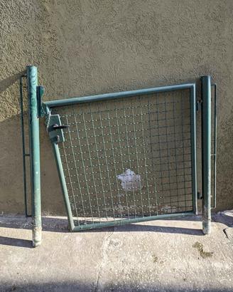 Cancello in metallo 1mt x 1mt
