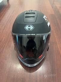 HYP casco moto modulare hp6.61 nero taglia 2xl