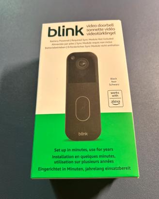 Blink Video Doorbell – Nuovo/sigillato trattabile