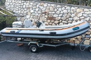 gommone+ carrello+motore